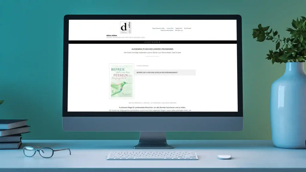 Projekte, Desktopansicht, dielus.com