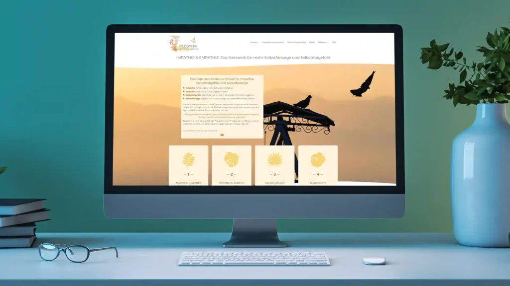 Projekte, Desktopansicht, empathie-netzwerk.com