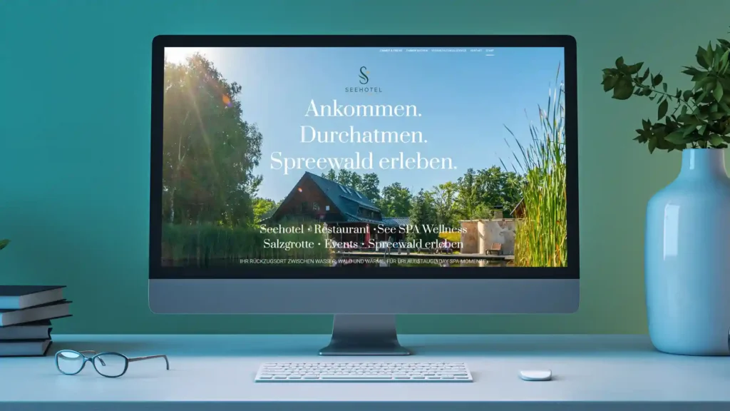Projekte, Desktopansicht, Hotel Burg Spreewald