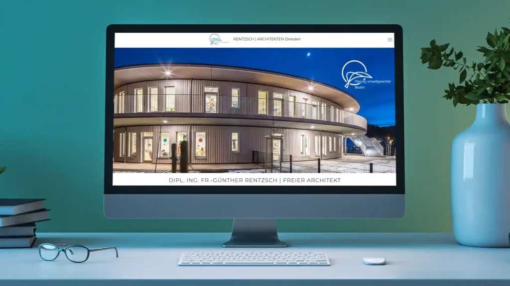 Projekte, Desktopansicht, www.rentzsch-architekten.de